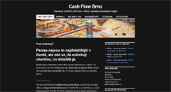 Desktop Screenshot of cash-flow.cz