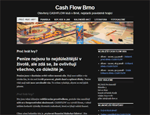 Tablet Screenshot of cash-flow.cz