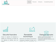 Tablet Screenshot of cash-flow.fr